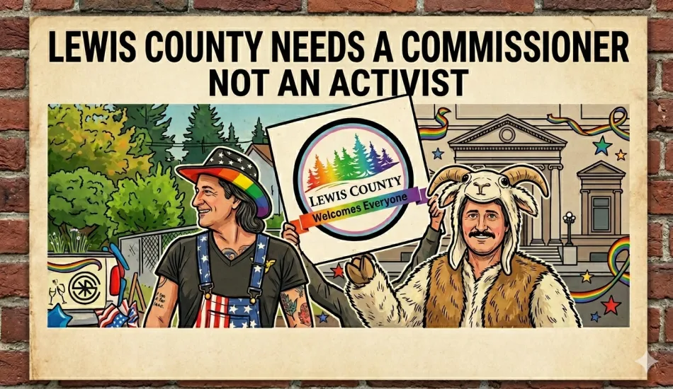 Lewis County Needs a Commissioner, Not a Cause-Driven Activist