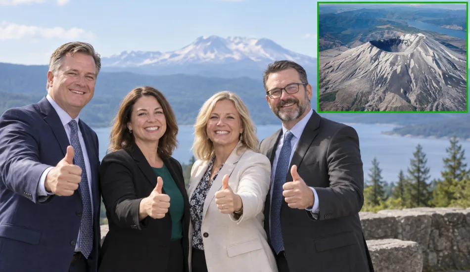 Lewis County Launches ‘Volcano Country’ Campaign, Remembers Mount St. Helens Exists