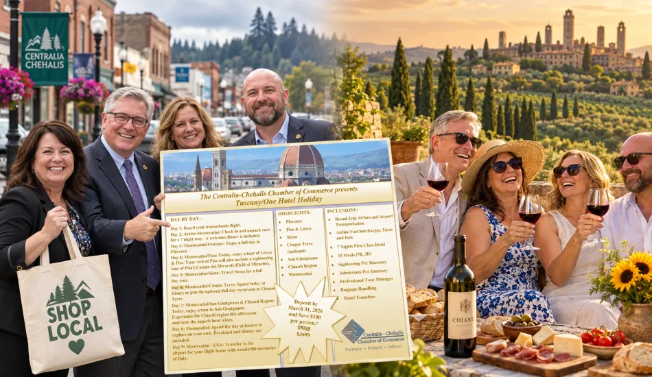 Chamber Encourages Residents to Choose Local, Except When Tuscany Is Available
