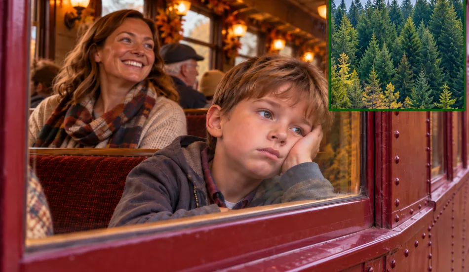 Fall Train Rides Return, Parents Pay to Show Kids Trees