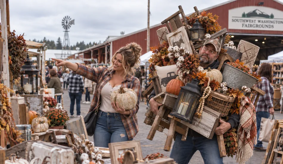 Country Chicks Market Opens, Decorative Pumpkin Economy Surges