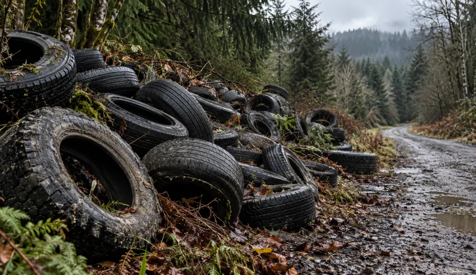 Free Tire Disposal Ruins a Perfectly Good Winlock Tradition