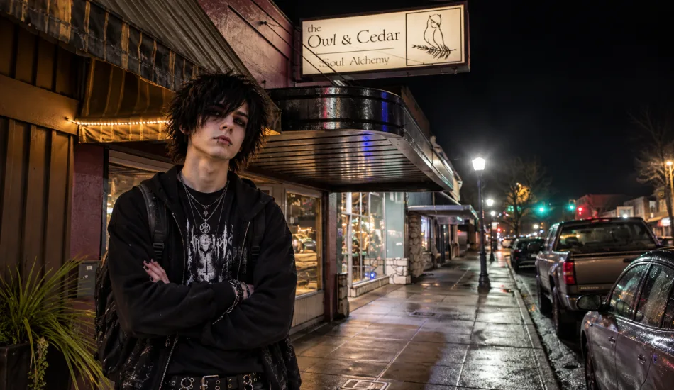 Local Goth Kid Unaffected by White After Labor Day Rule