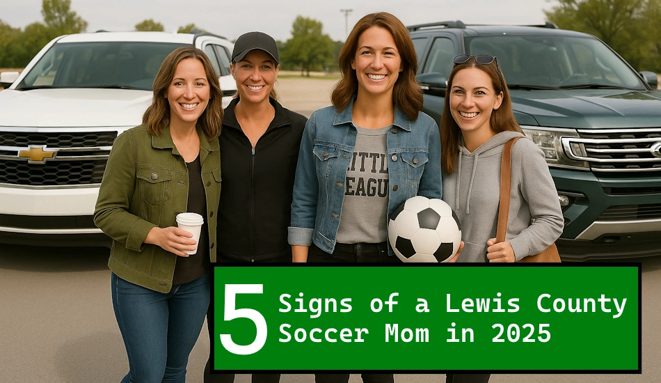 5 signs of a Lewis County Soccer Mom in 2025