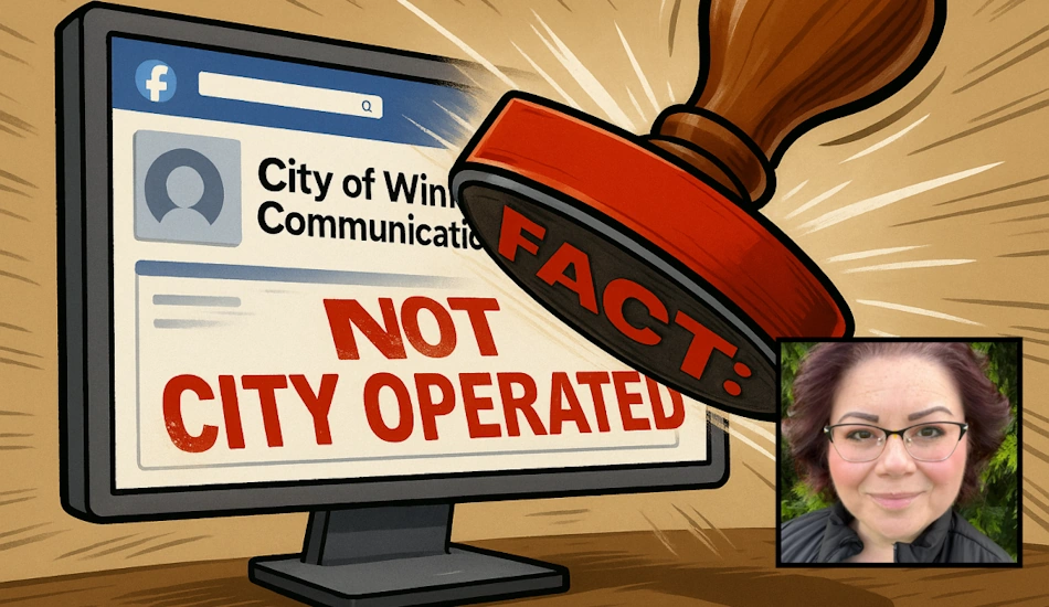 Mayoral Candidate Demands Apology From Nonexistent City Of Winlock Department For a Facebook Page It Doesn't Own. Eeesh!