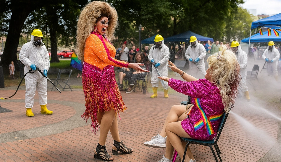Centralia Pride Event Followed Closely By Disinfectant Event