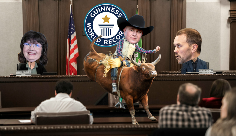 County Commissioners Aim For Guinness Book World Record!