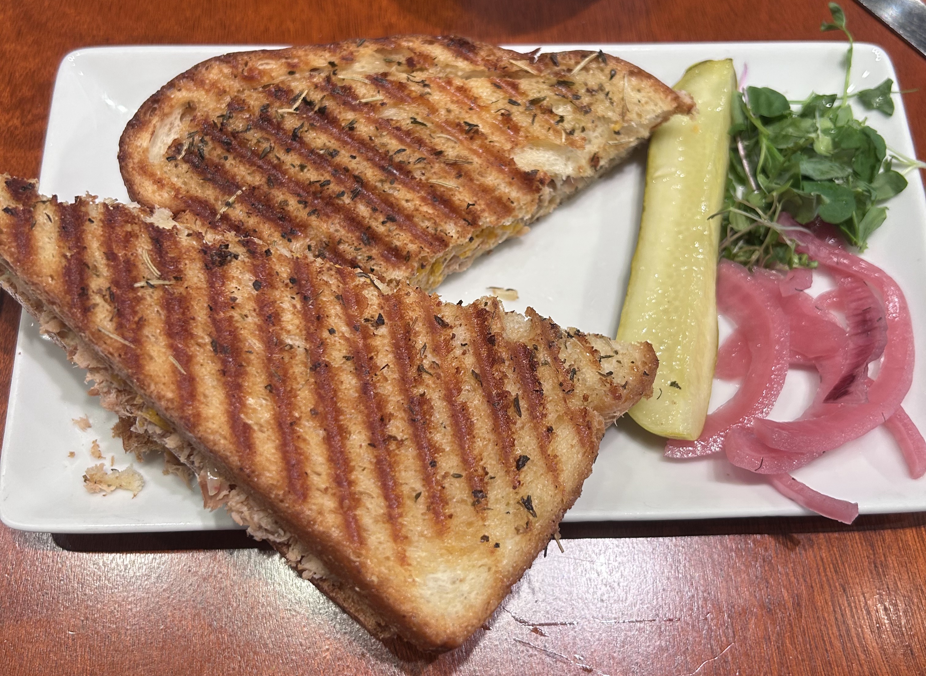 Smoked Salmon Panini